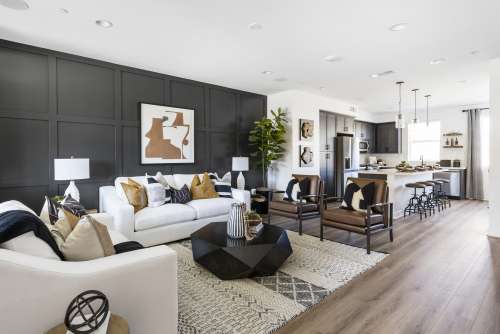 Plan 5 Model Home Great Room